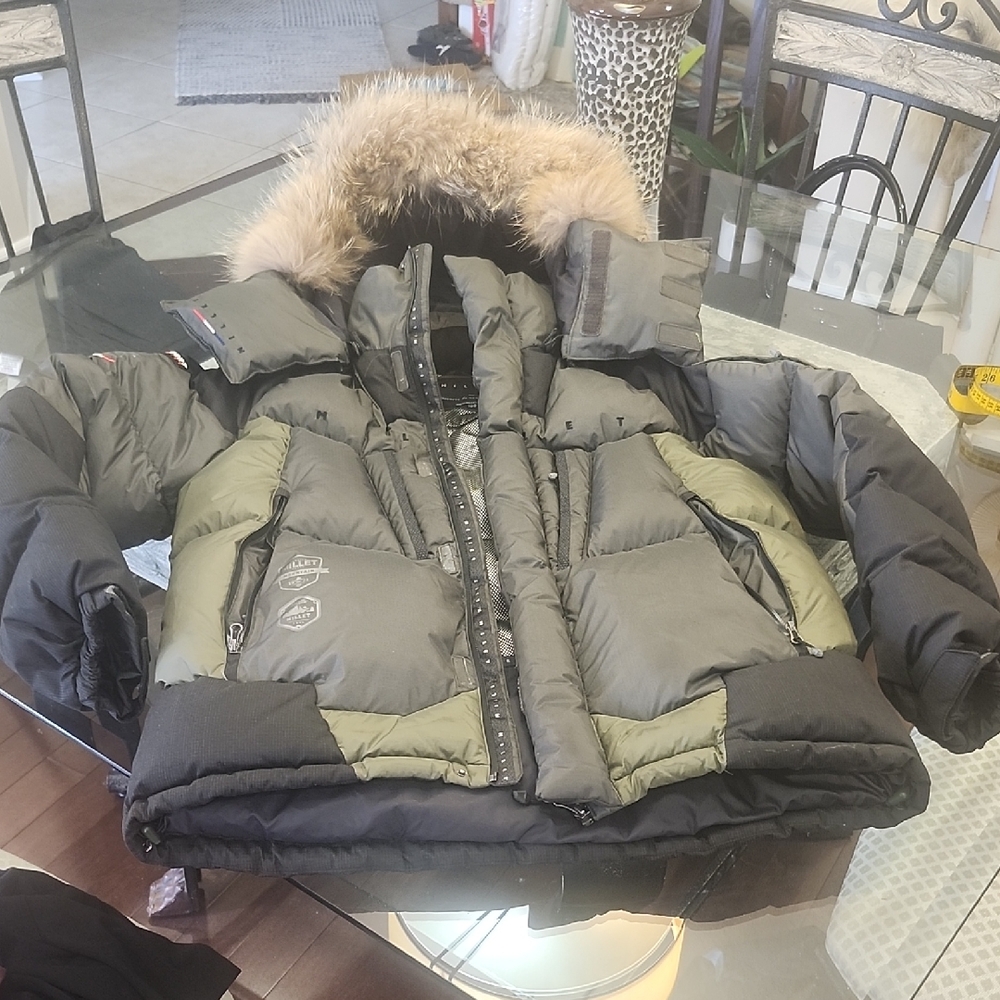 Vintage Millet Expert Series Windstopper Puffer Jacket Goose Down Mens US M